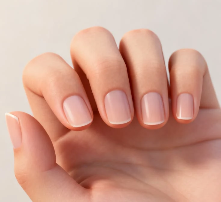 Manucure japonaise simple