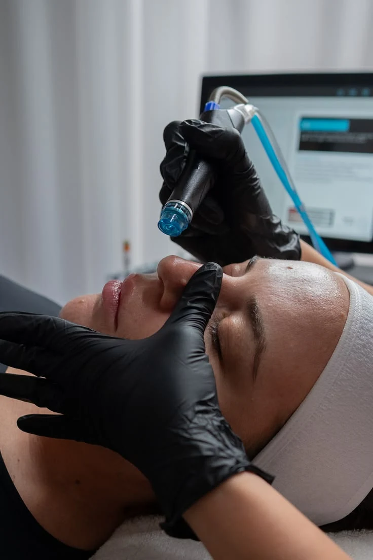Soin du visage hydrafacial